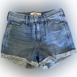 Blue Denim Shorts